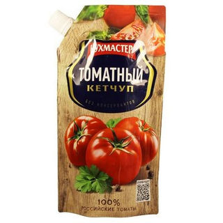 Кетчуп Кухмастер томатный 260г